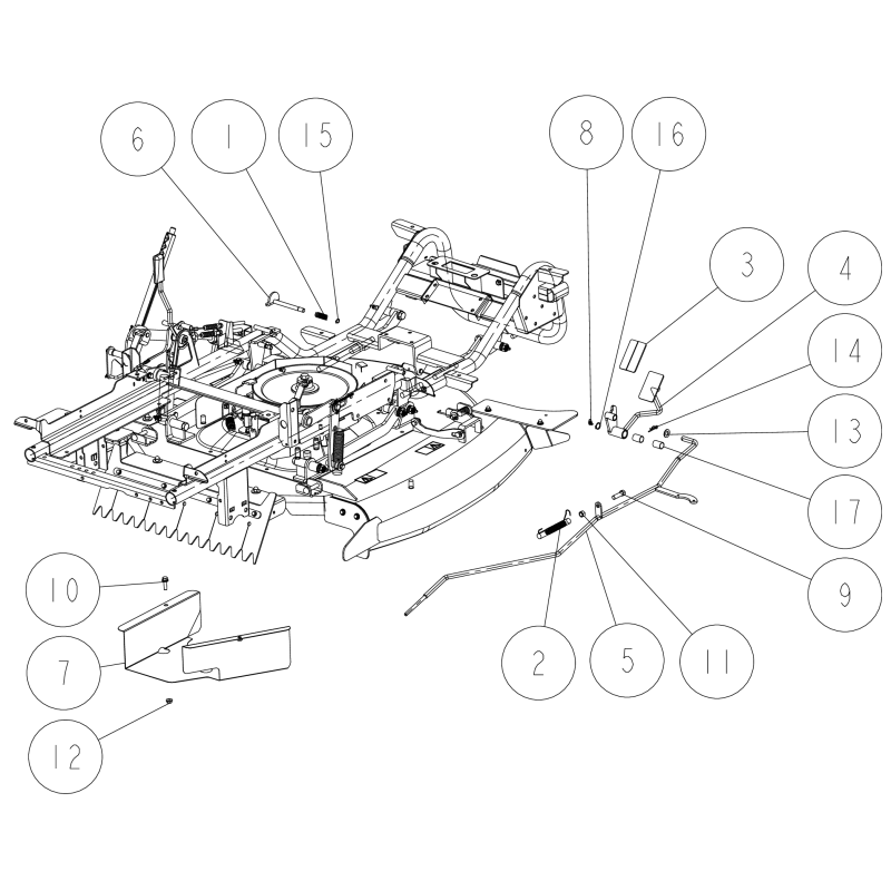 Tope de freno CMP (RM980F) O0227-11700 ORIGINAL OREC