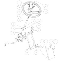 Steering LowShaft CMP O0227-10500 ORIGINALE OREC