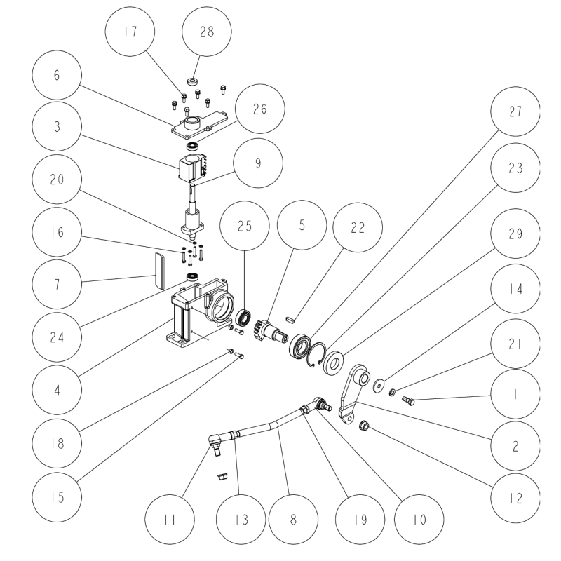 Vite a sfere O0227-32500 ORIGINALE OREC