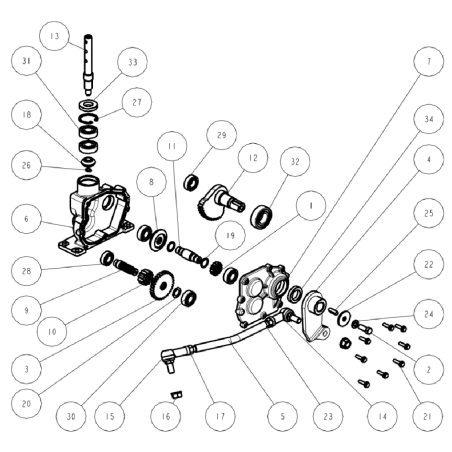 2e arbre 13T O80-1321-131-10 ORIGINAL OREC | NewgardenParts.com