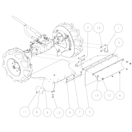 Protector superior delantero CMP O0227-60400 ORIGINAL OREC | NewgardenParts.com