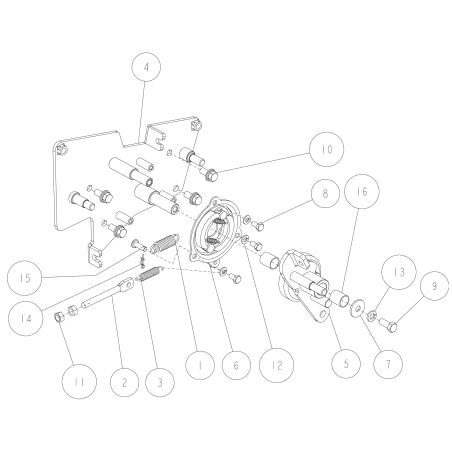 CMP-Getriebehalterung (RM980F) O0227-11400 ORIGINAL OREC | NewgardenParts.com