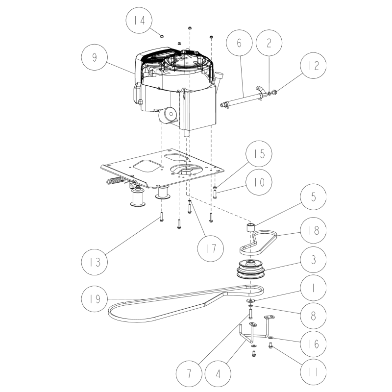 CMP O0227-40700 ORIGINAL OREC Riemenhalter