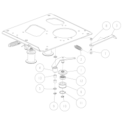 Drive Tension ArmCMP O0227-40600 ORIGINALE OREC