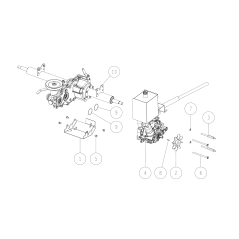 Transmission group (without HST) O0347-09100 ORIGINAL OREC