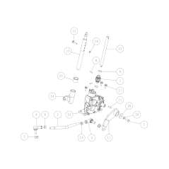 Arbre de direction supérieur CMP (long) O0347-14300 ORIGINAL OREC | NewgardenParts.com