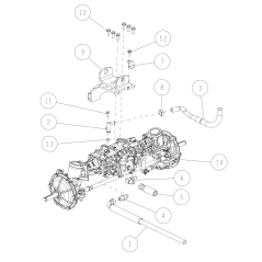 Support d'essieu avant ORIGINAL OREC CMP O0347-31100 | NewgardenParts.com