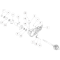 Axle Case (R) CMP (Grigio metallizzato) O0312-0120H ORIGINALE OREC