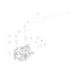 Braccio oscillante CMP (grigio metallizzato) O0347-0210H ORIGINALE OREC | NewgardenParts.com
