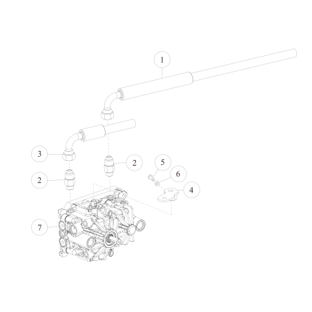 CMP-Schwenkarm (Metallicgrau) O0347-0210H ORIGINAL OREC | NewgardenParts.com