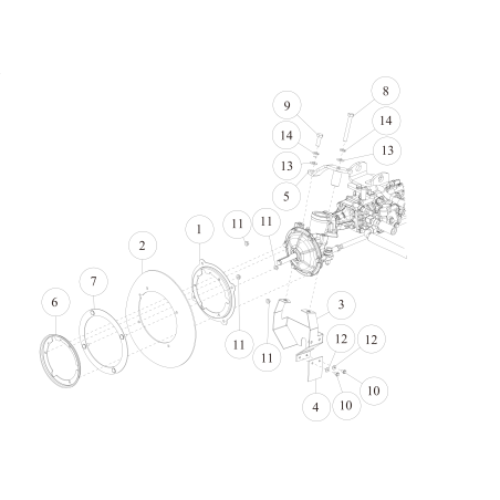 CMP Axle Dust Cover (Metallic Gray) O0227-3260H ORIGINAL OREC | NewgardenParts.com