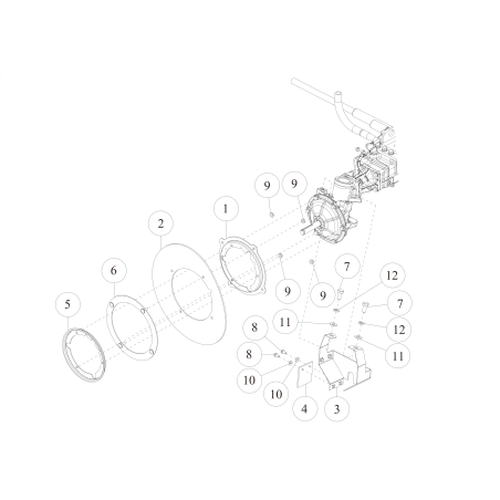 Front Axle Cover (R) CMP (Metallic Grey) O0227-3060H ORIGINAL OREC | NewgardenParts.com