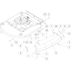 Foot Protector (L) (Metallic Grey) O0347-5130H ORIGINAL OREC | NewgardenParts.com