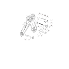 Arbre rotatif ORIGINAL OREC CMP O0010-00500 | NewgardenParts.com