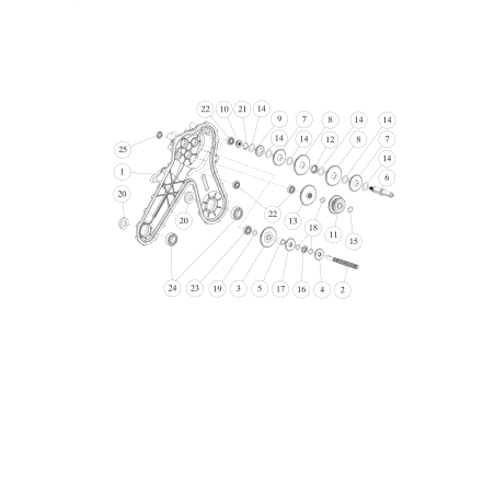 Transmission box (L) O0010-00100 ORIGINAL OREC | NewgardenParts.com