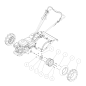 Wheel Boss O80-1260-414-00 ORIGINAL OREC