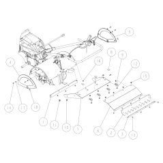 Rear Cover Setting CMP O0031-61100 ORIGINALE OREC