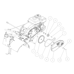 Belt Cover Out O0031-40200 ORIGINAL OREC | NewgardenParts.com