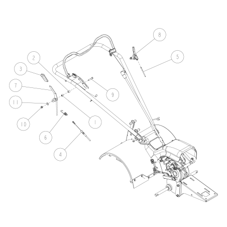 Throttle Cable (SUS) O0023-72510 ORIGINAL OREC | NewgardenParts.com