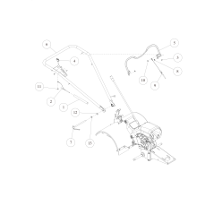 Levier d'embrayage CMP (gris métallisé) O0023-1060H ORIGINAL OREC