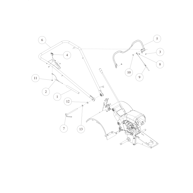 CMP clutch lever (metallic gray) O0023-1060H ORIGINAL OREC