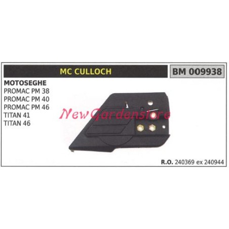 Carter copricatena MC CULLOCH motore motosega PROMAC PM 38 40 46 009938 | NewgardenParts.com