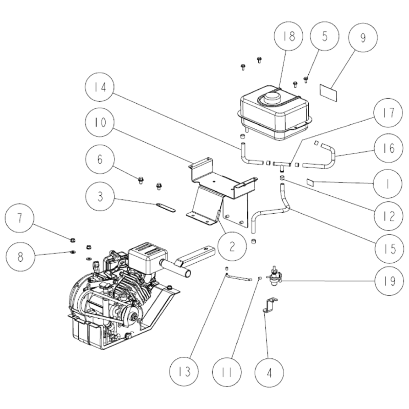Accessoire de réservoir de carburant ORIGINAL OREC O0914-50400