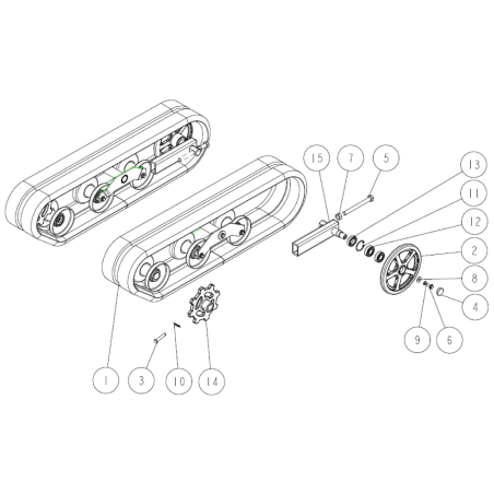 SUPPORT DE TENSION DE CIRCUIT ORIGINAL OREC O0914-30400 | NewgardenParts.com