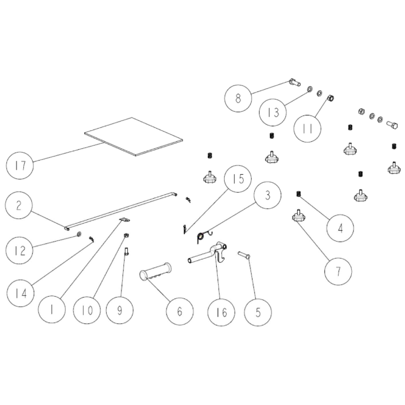 Ressort de fixation O80-1920-674-00 ORIGINAL OREC