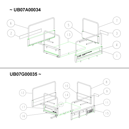 Plataforma ORIGINAL OREC O0915-60100 | NewgardenParts.com