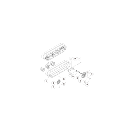 Pasador de eje 10*50 O0282-31300 ORIGINAL OREC | NewgardenParts.com