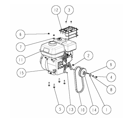 ORIGINAL OREC O0919-50100 Motorriemenscheibe | NewgardenParts.com