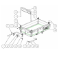 Gas spring (KPF100-50) O0919-70600 ORIGINAL OREC