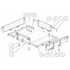 Flat washer 12 O89 1711 120002 ORIGINAL OREC | NewgardenParts.com