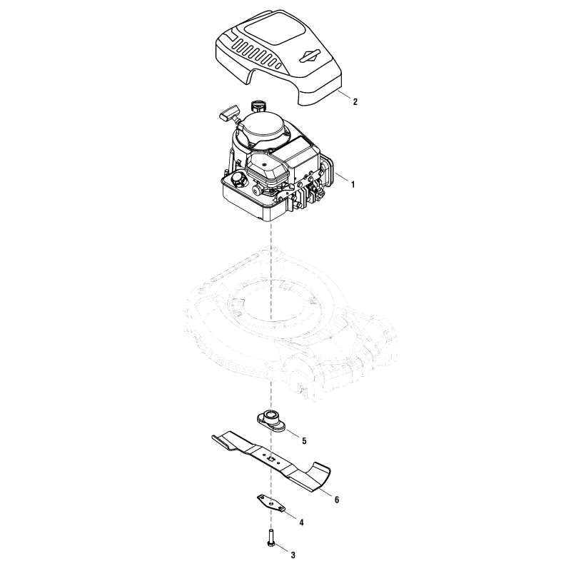 Sechskantschraube, 3/8-24 x 1-1/2 ZS704785 ORIGINAL SNAPPER