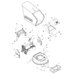COUVERCLE, Arrière ZS704830 ORIGINAL SNAPPER | NewgardenParts.com