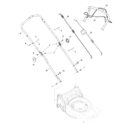 BAIL, Drive ZS704718 ORIGINAL SNAPPER | NewgardenParts.com