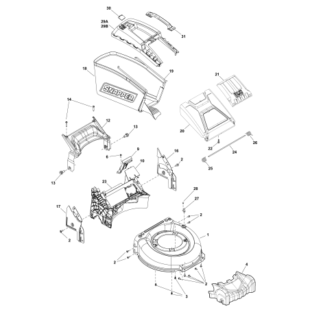 Anzeige, Beutel voll ZS703684 ORIGINAL SNAPPER | NewgardenParts.com