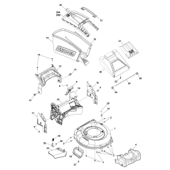 DEFLETTORE ZS704753 ORIGINALE SNAPPER | NewgardenParts.com