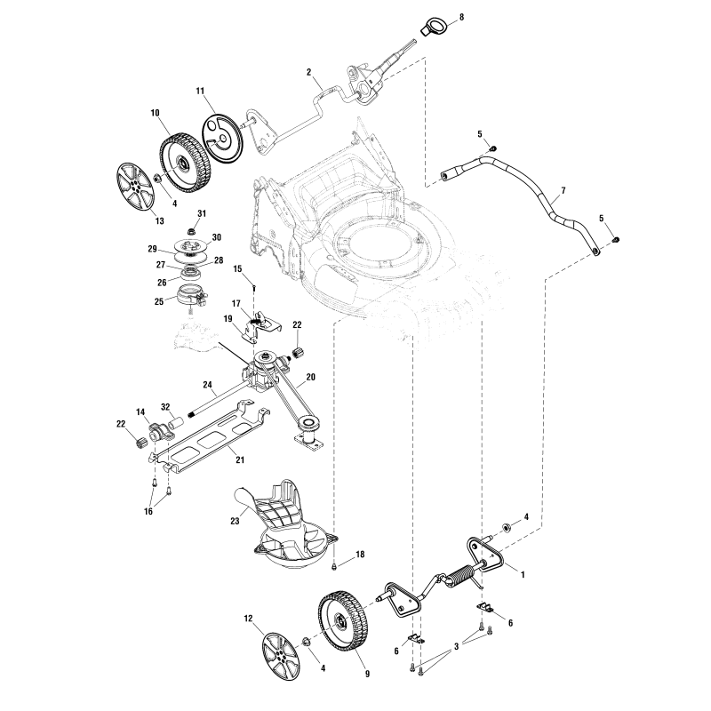 Halbrolle, oben ZS704697 ORIGINAL SNAPPER Halbrolle, oben ZS704697 ORIGINAL SNAPPER