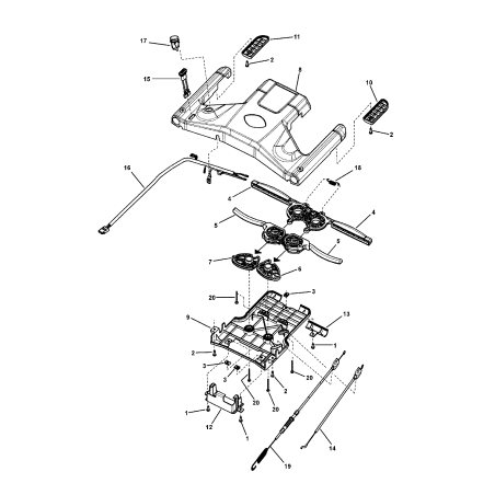 SCREW, -10-16 x 3/4" Pan Head Self-Tapping, Combo ZS7091195 GENUINE SNAPPER | NewgardenParts.com
