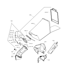 SNAPPER ZS7023000YP Schiebedeckelscharnier | NewgardenParts.com