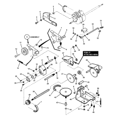 STAFFA, Deck, P21S ZS7033774 ORIGINALE SNAPPER
