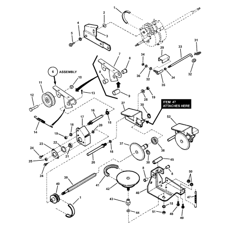 SUPPORT, Pont, P21S ZS7033774 ORIGINAL SNAPPER | NewgardenParts.com