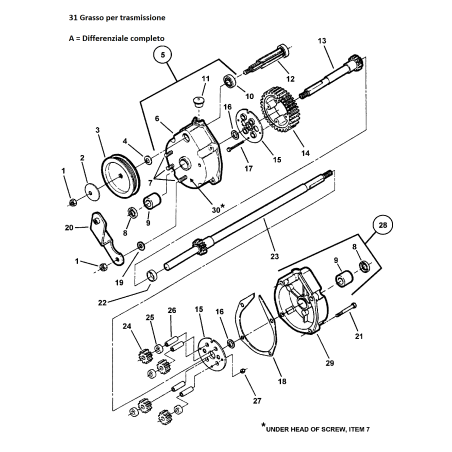 Riemenscheibe, Poly-V-Riemen (3,5" Außendurchmesser) ZS7019213 ORIGINAL SNAPPER | NewgardenParts.com