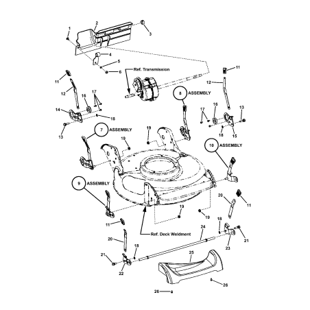VERROU, Réglage en hauteur (long) ZS7035717 ORIGINAL SNAPPER | NewgardenParts.com