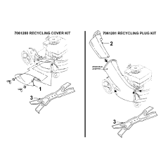 COVER, 21 Deck Recycling ZS7029149 ORIGINAL SNAPPER | NewgardenParts.com