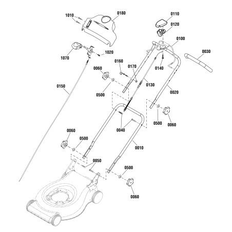 BOLT, 5/16-18 x 1" Rundkopf-Schloss GR 5 ZS7091714 ORIGINAL SNAPPER | NewgardenParts.com