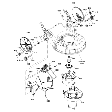 TRANSMISSION, Propulsion arrière ZS703593 SNAPPER ORIGINAL | NewgardenParts.com