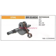 Albero motore STIHL motore motosega 017 019 MS 170 190T 014634 | NewgardenParts.com